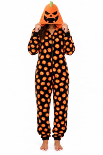 Adult Onesie Pajamas Pumpkin