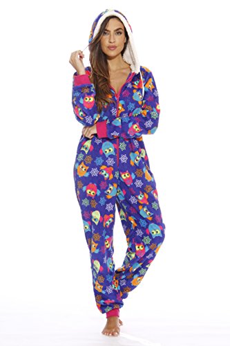 Adult Onesie, Snowflake Owl