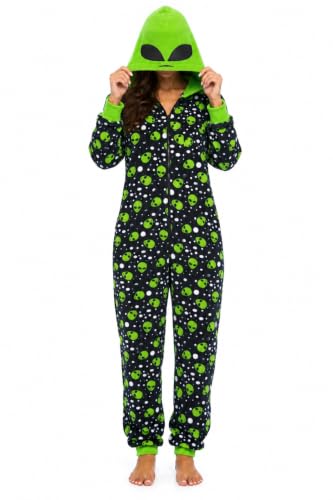 Adult Onesie Womens Pajamas, Green