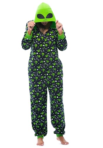 Adult Onesie Womens Pajamas Green