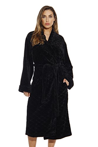Bath Robes for Women, Black