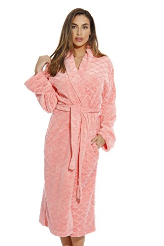Bath Robes for Women, Coral