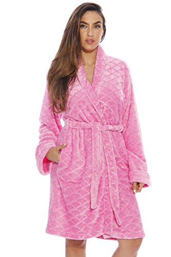 Bath Robes for Women, SizeX-Small, Rose