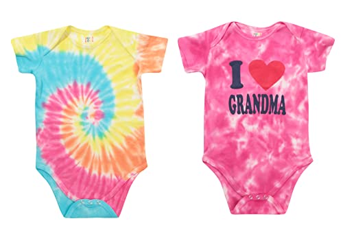 Girls Bodysuits, Grandma and Tie Dye