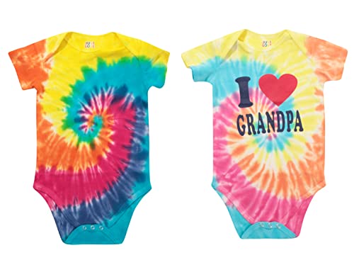 Girls Bodysuits, Grandpa and Tie Dye