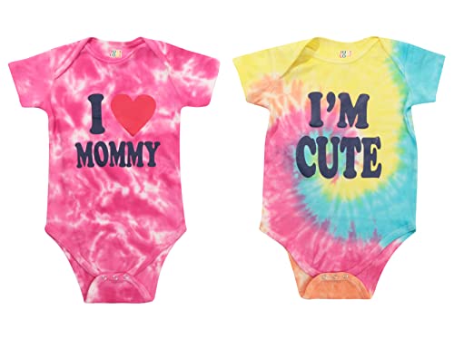 Girls Bodysuits, Mommy and Tie Dye
