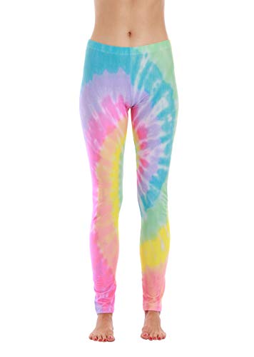 Leggings, Multi - Tie Dye Pastel