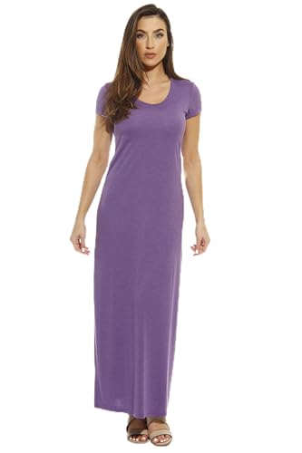 Maxi Dress Heathered Purple