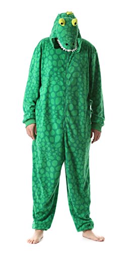 Men's Adult Onesie Mens Pajamas, Gator