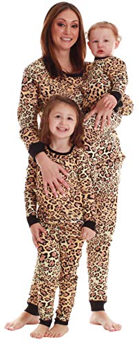 Mommy and Me Pajamas Set Leopard
