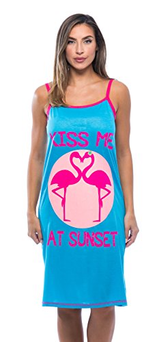 Nightgown Women Sleepwear Womans Pajamas, Kiss Me at Sunset