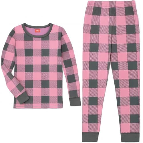 Pajamas, Buffalo Plaid - Pink and Charcoal