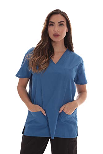 Scrub Tops for Women, Royal