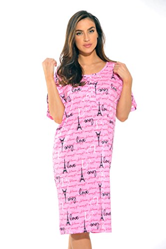 Short Sleeve Nightgown, Paris