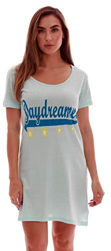 Sleep Dress for Women Sleeping Dorm, Turquoise - Daydreamer