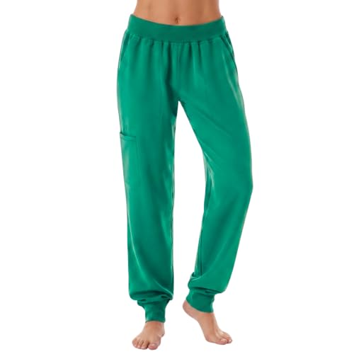 Solid Jogger Pants for Women, Surgical Green Jogger Pant