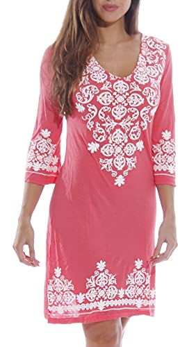 Swimsuit Cover Up, Coral