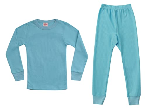 Thermal Underwear Set for Girls, Blue
