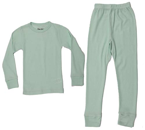 Thermal Underwear Set for Girls, Mint
