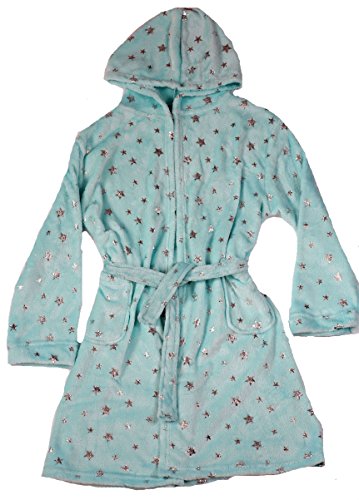 Velour Printed Robes, Mint, Girls 5-6, Mint
