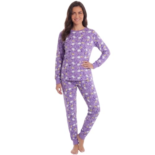 Women's 100% Cotton 2-Piece Pajama Set, Sleepy Celestial