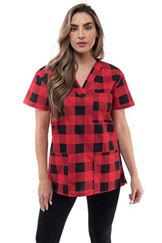 Women's Tops, Red - Buffalo Plaid