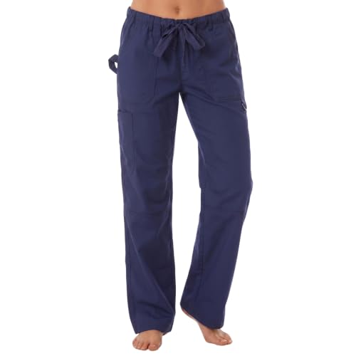 Women's Utility Scrub Pants, Navy Utility Pant