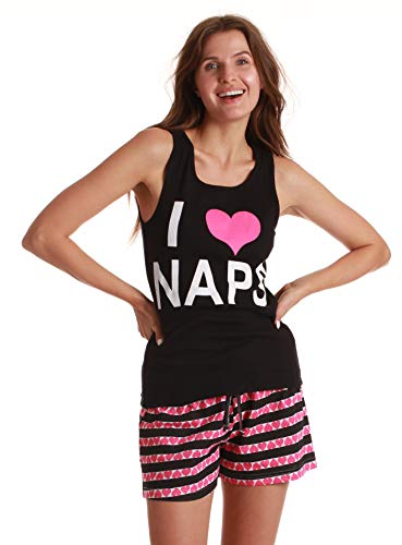 Women Sleepwear, I Love Naps Black