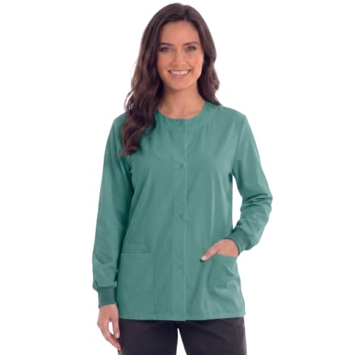 Womens Solid Jacket, Jade