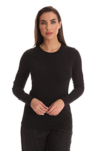Womens Underscrub Top, Black