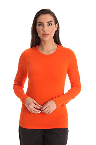 Womens Underscrub Top, Orange