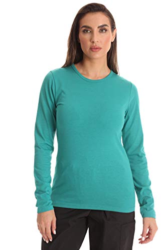 Womens Underscrub Top, Teal