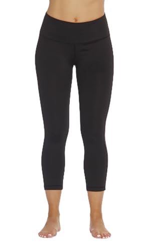 Yoga Capri Pants for Women Black